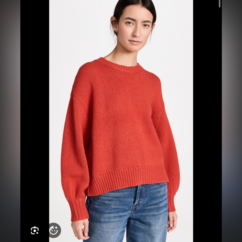 THE GREAT. bubble pullover sweater
